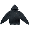 Sudadera Plisada Negra