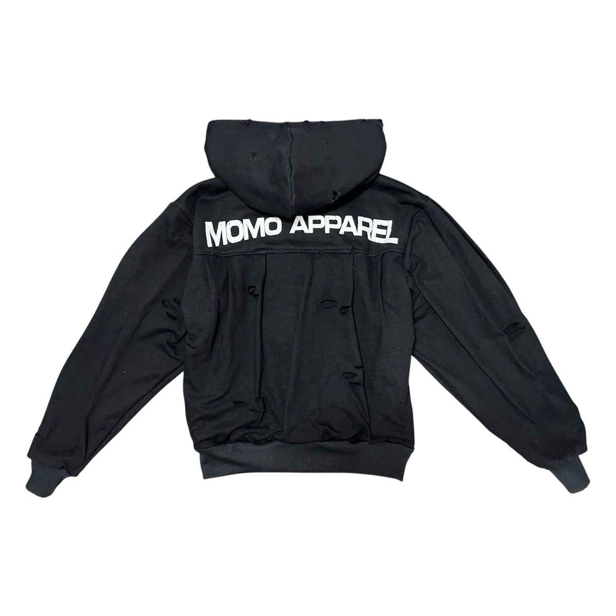 Sudadera Plisada Negra